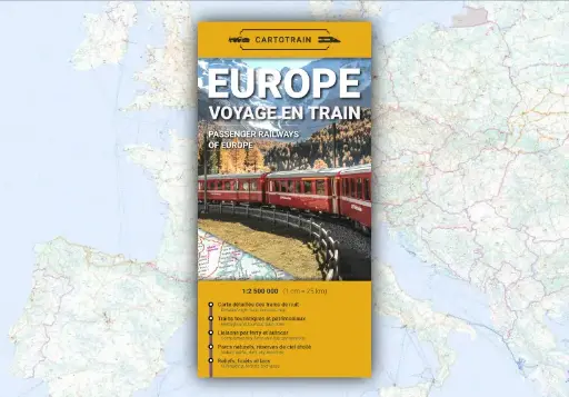 Cartotrain Europe - Voyage en train